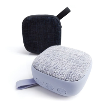 blue and grey pocket pebble speaker