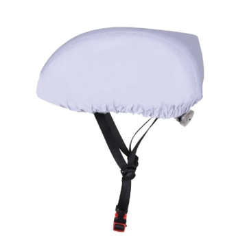 Bike Helmet Cover in white