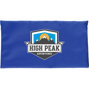 Nylon Pencil Case in blue with full colour print logo