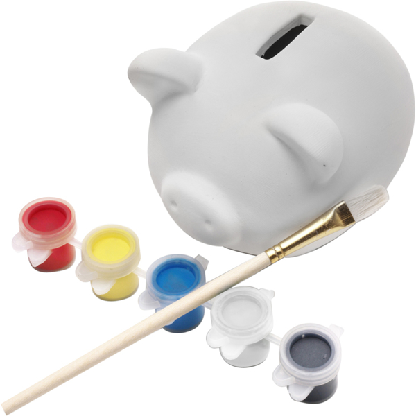 Picture of Piggy Bank Made of Plaster