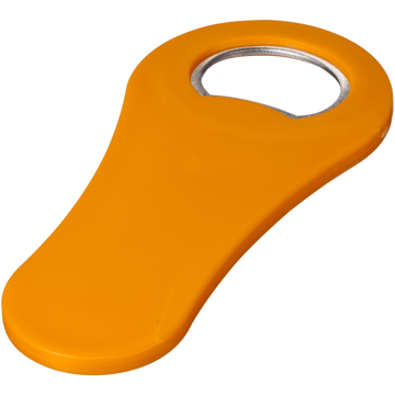 Rally Magnet Bottle Opener in orange