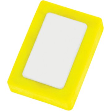 Show details for Rectangle Snap Eraser Rectangle Snap Eraser in yellow and white