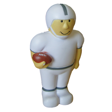 Stress American Football Player. Made With Slow Releasing Foam.