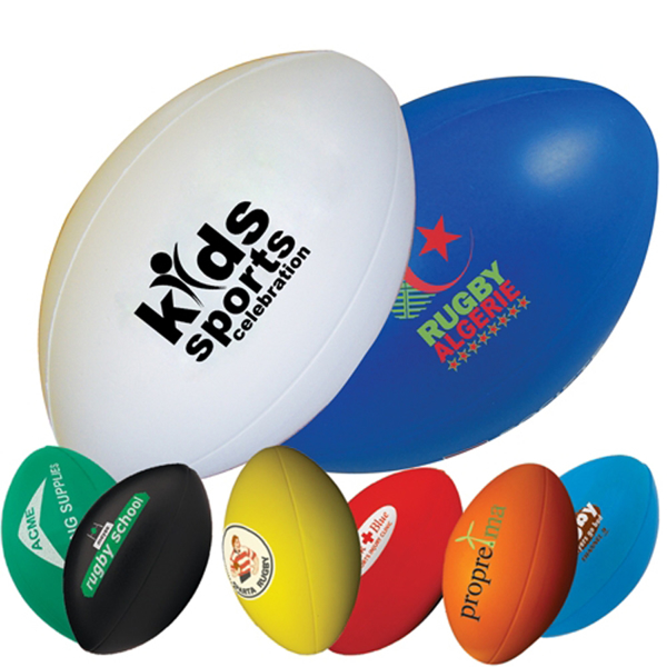 Rugby Ball Shape Stress Item Group Image