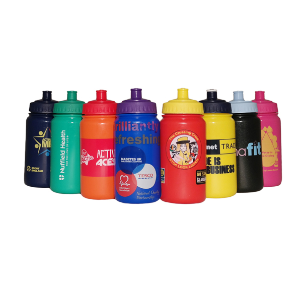 Small sports bottle available in many colours