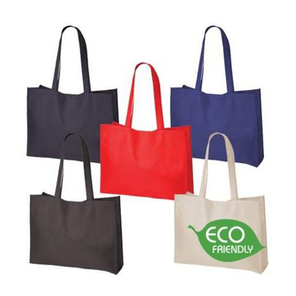 Large shopper tote bags in a range of different colours
