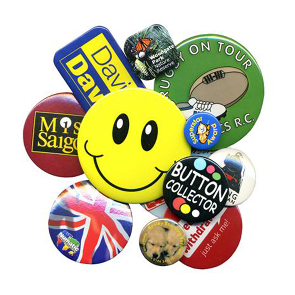 button badges