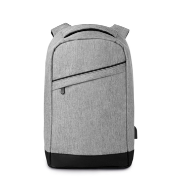 Berlin Charging Laptop Rucksack in grey