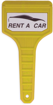 classic ice scraper yellow