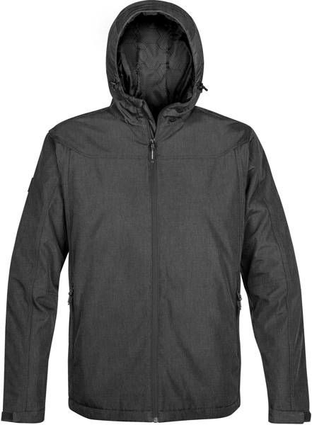 Endurance Thermal Softshell in grey with full zip and hood