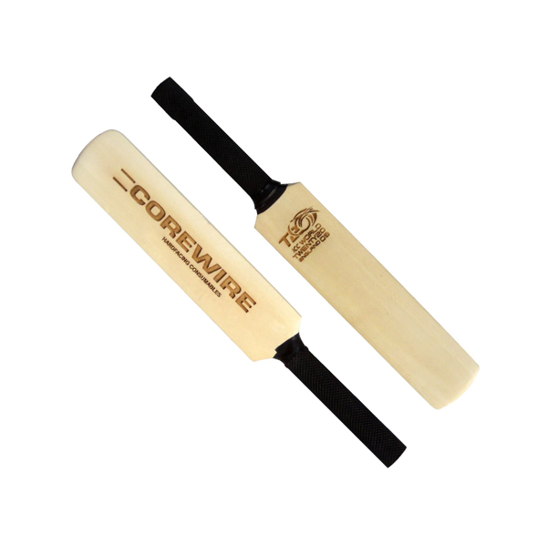 Wooden 12" Mini Cricket Bat - Engraved