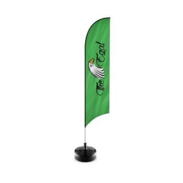 Advertising Feather Flag Banner With Stand