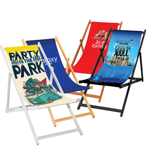 Full Colour Deck Chairs in variety of colour
