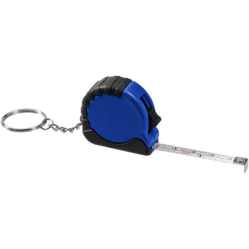 blue habana measuring tape key ring