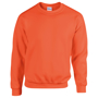 Heavy Blend Adult Crew Neck in orange with crew neck
