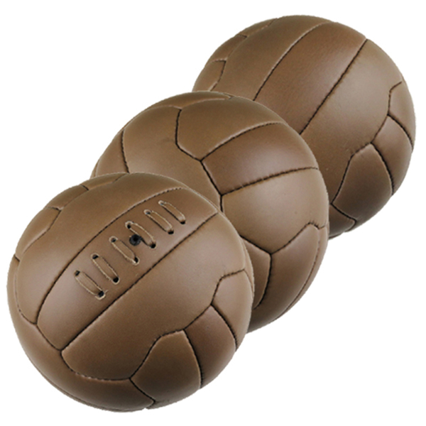 Retro Style Size 5 Football.  Genuine Leather