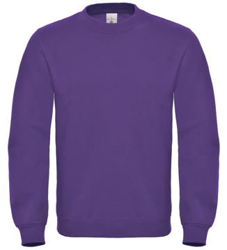 ID 002 Sweatshirt in purple with crew neck
