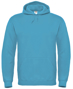 ID 003 Hooded Sweatshirt in light blue with pouch pocket, hood and drawstrings