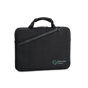 Black laptop carry case