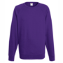 Lightweight Raglan Sweatshirt in purple with crew neck