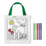 mateusz colouring in tote bag