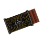 6 segment chocolate bar in a printed wrapped