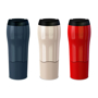 Mighty Mug Go Travel Mug in black, pearl and red