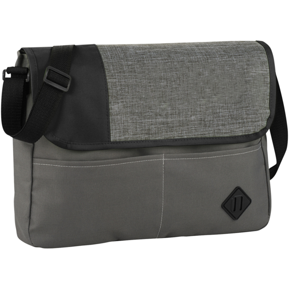 Grey messenger bag