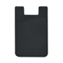 Silicon Phone Card Holder in black