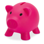 softco piggy bank in pink