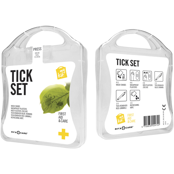 white tick first aid kit