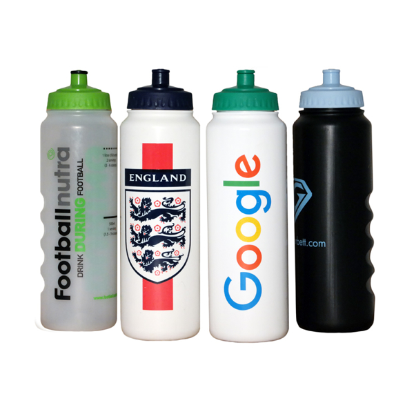 1 litre sports bottle with large print area