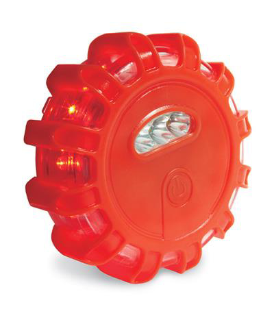 Emergency car light in orange