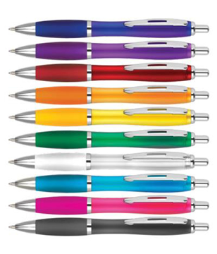 Classic colourful ballpen in a range of colours