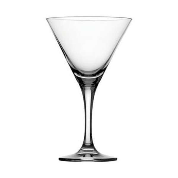 martini style glass