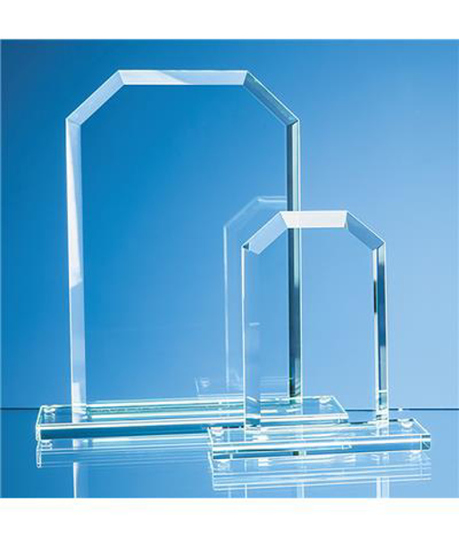 Jade Glass Bevelled Edge Honour Award