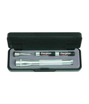 Mini Maglite AAA Torch in silver with black box