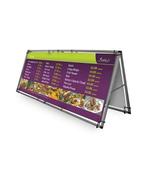 Monsoon Banner in full colour print