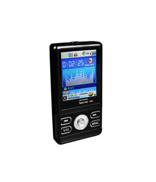 black mp4 player with colour screen