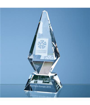 Show details for Optical Crystal Glacier Award Optical Crystal Glacier Award with engraving