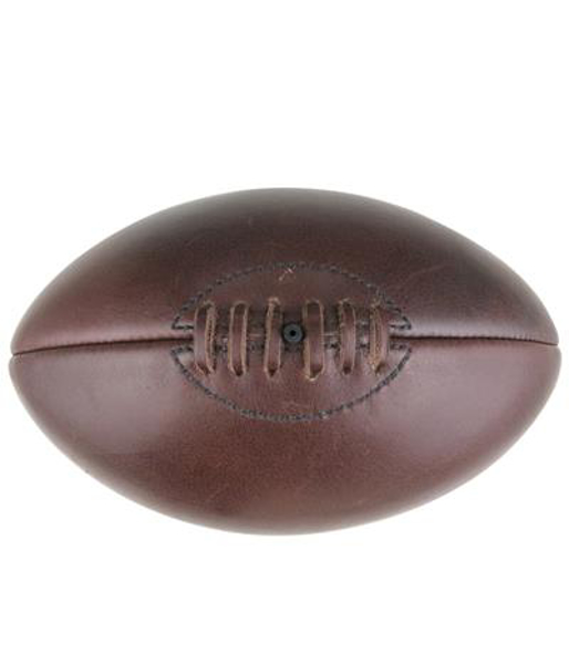 Genuine Leather Vintage Rugby Ball