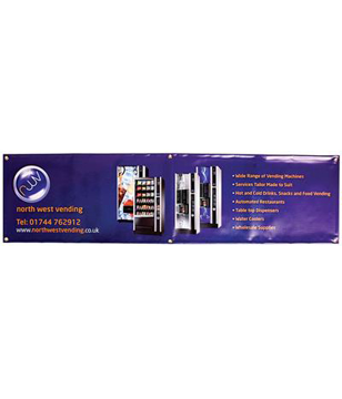 Show details for Outdoor PVC Banner outdoor banner with full colour design