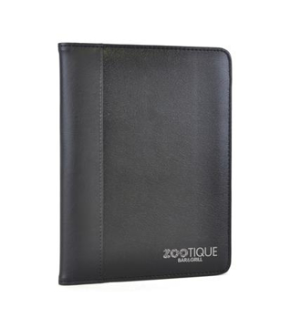 black imitation leather a5 pickering folder