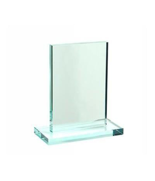 Rectangular Jade Green Trophy Award