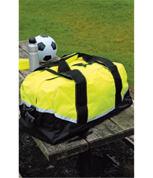 Reflective Holdall in yellow