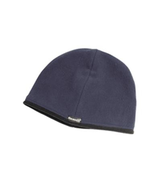 Reversible Microfleece Bob Hat in grey