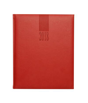 Rio Quarto Diary in red with embossed year date