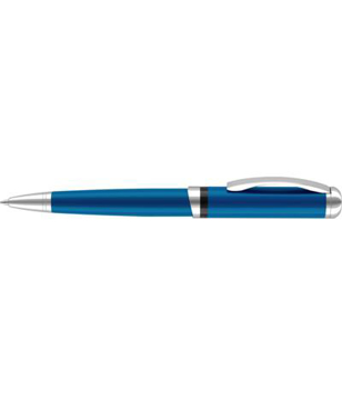 Scimitar Ballpen in blue and silver