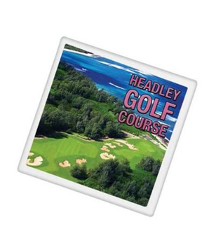 full colour printed small square fridge magnet