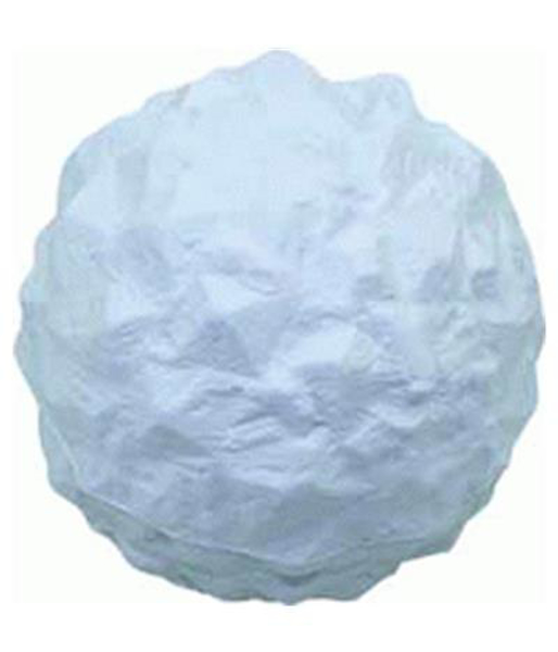 Snowball Stress Item in white